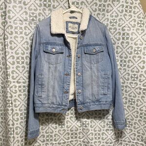 Classic Denim Sherpa Jacket